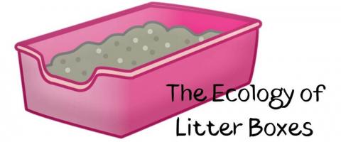 Illustration of a litter box